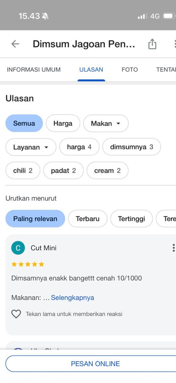Foto ulasan