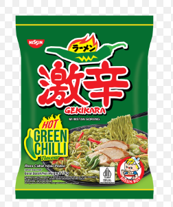 Mie Korea Hot Green Chili