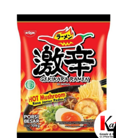 Mie Korea Rasa Jamur Pedas