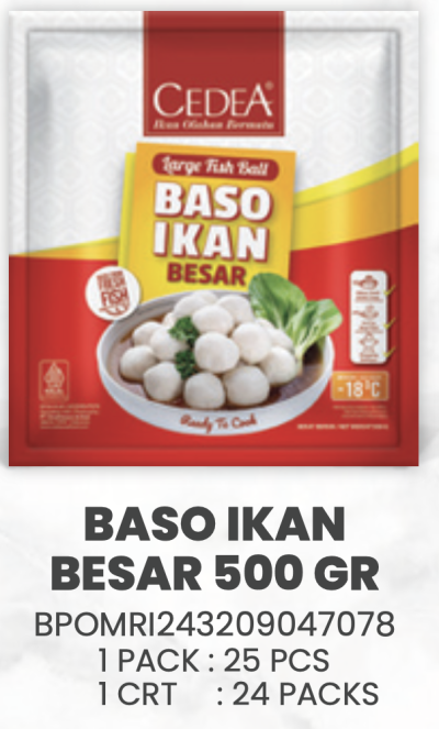 Bakso Ikan Besar Cedea