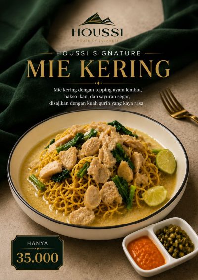 Houssi Signature Mie Kering