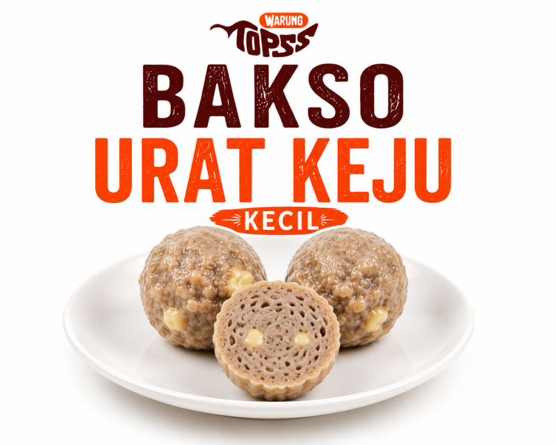 Bakso urat keju