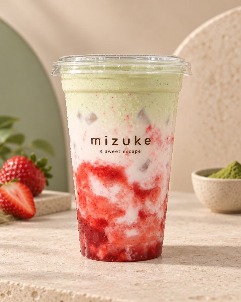 Strawberry Cream Matcha