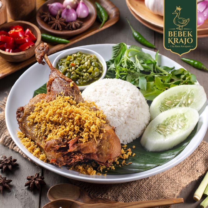 Paket Nasi Bebek Goreng Kremes