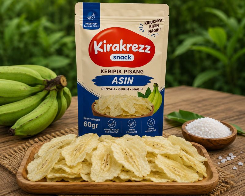 Keripik Pisang Asin