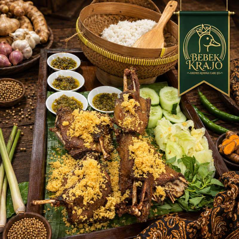 Paket Ber 4 Bebek Goreng Kremes